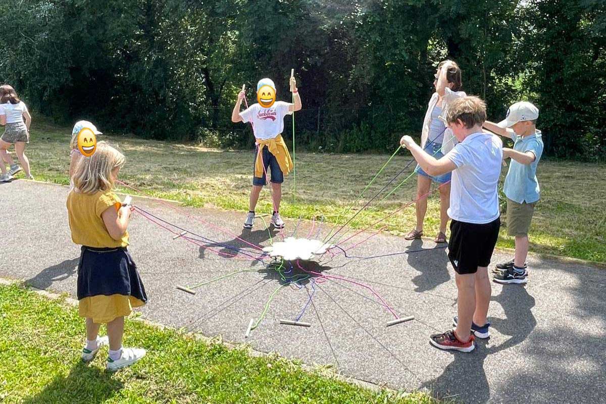 plateau volant - fête du groupe scolaire SLNDBA