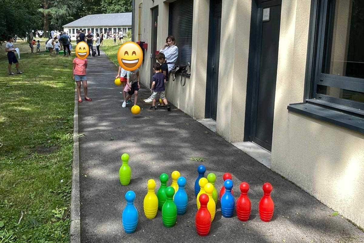 bowling  - fête du groupe scolaire SLNDBA